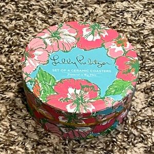 Lilly Pulitzer Ceramic Coaster - Thumbnail 3